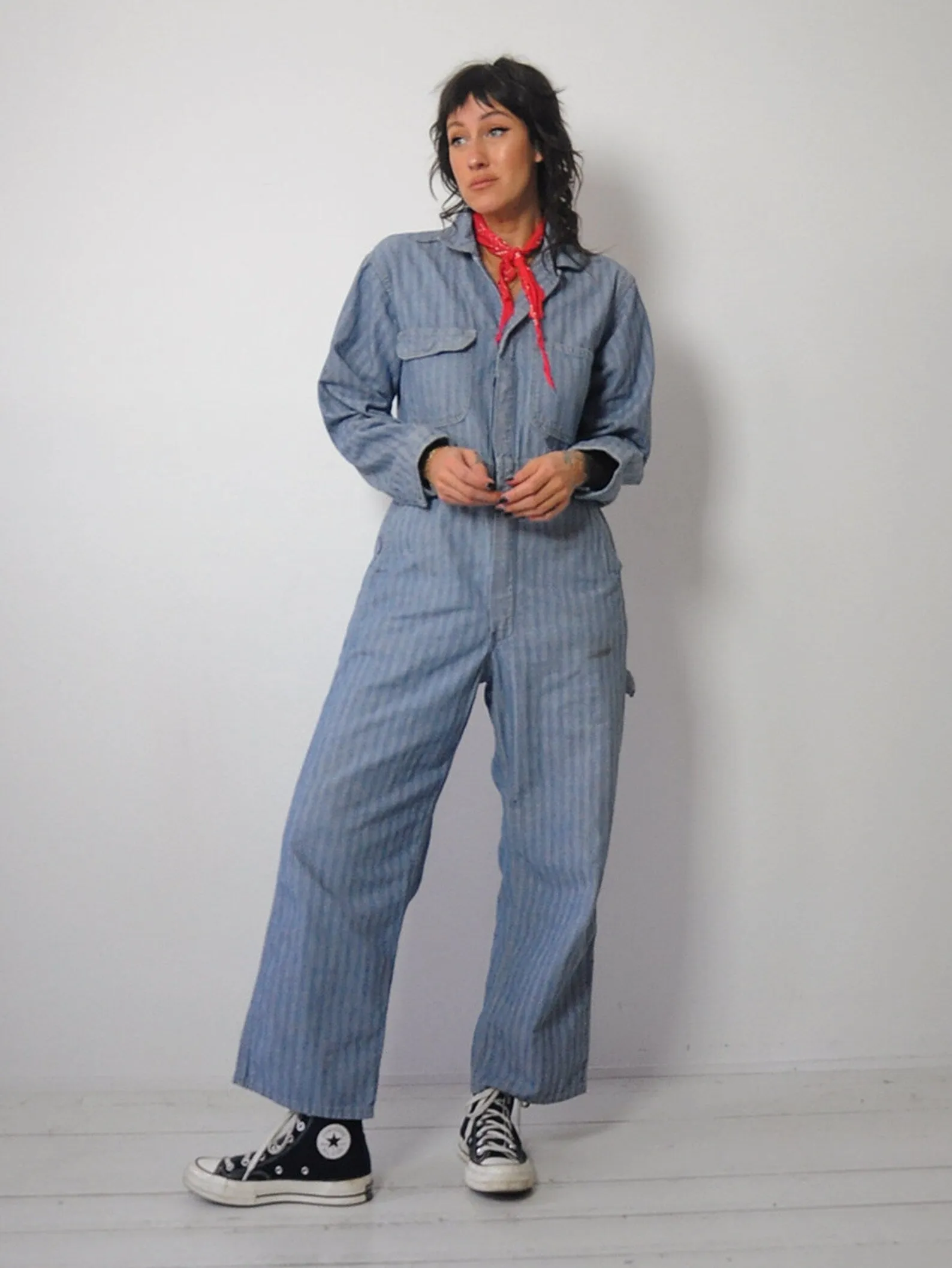 1960's Big Mac HBT Denim Coveralls