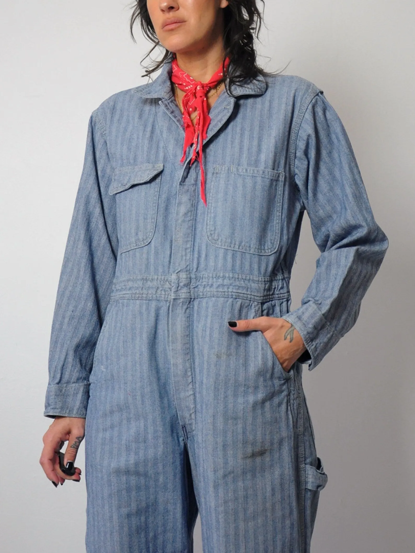 1960's Big Mac HBT Denim Coveralls
