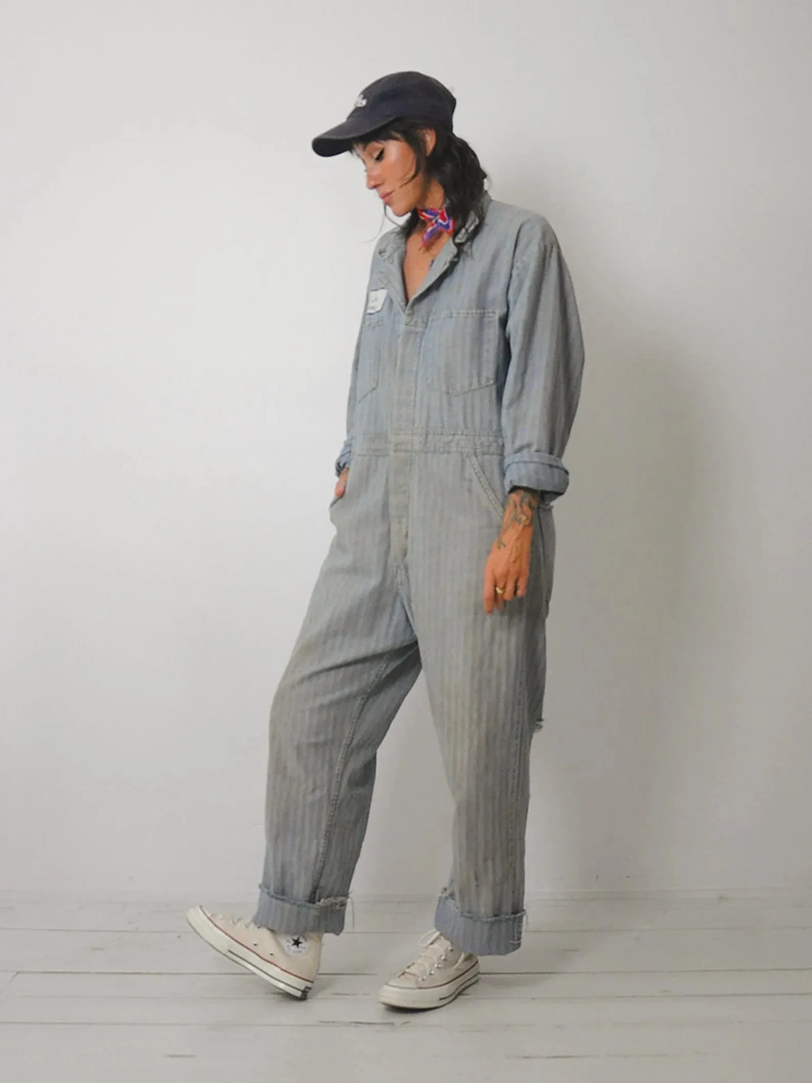 1960's HBT Denim Coveralls