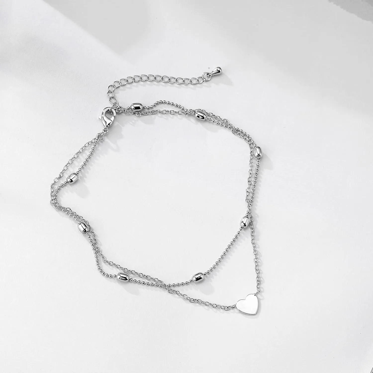 Anklet for Women 14K Gold Plated Dainty Freshwater Pearl Bead Anklets for Women Waterproof Minimalist Simple Anklets For Teen Girls Fashion Summer Jewelry Anklet For Women