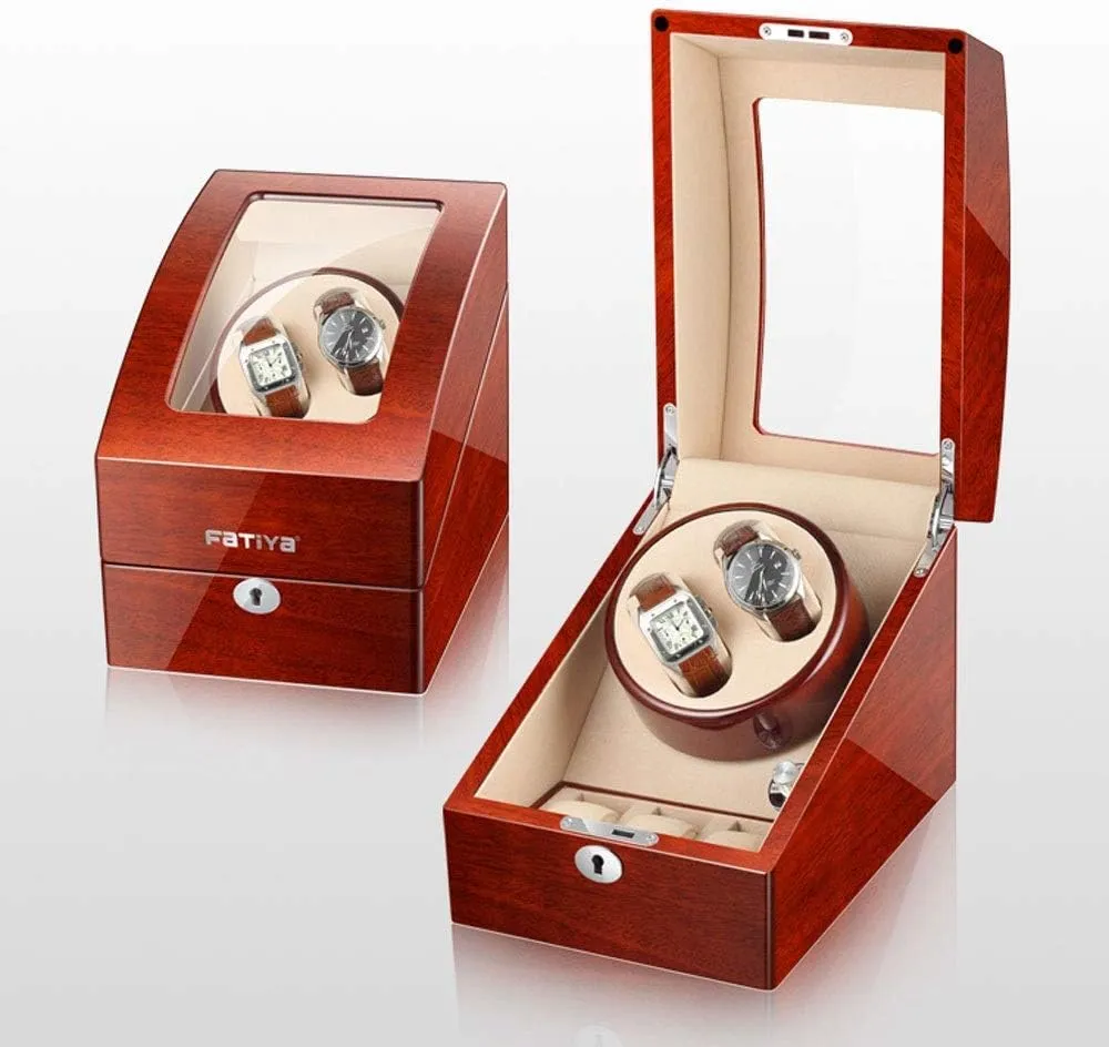 Automatic Watch Winder Automatic Watch Winder Box Luxury Wood (G) (A)