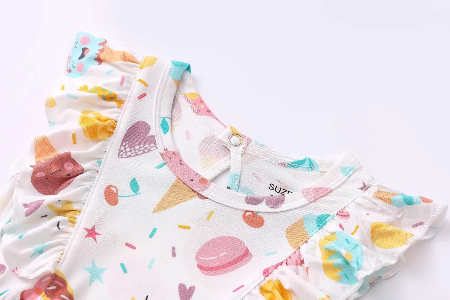 Baby Girl Romper Infant Toddler Girls One Piece Jumpsuits Bamboo Viscose Clothes