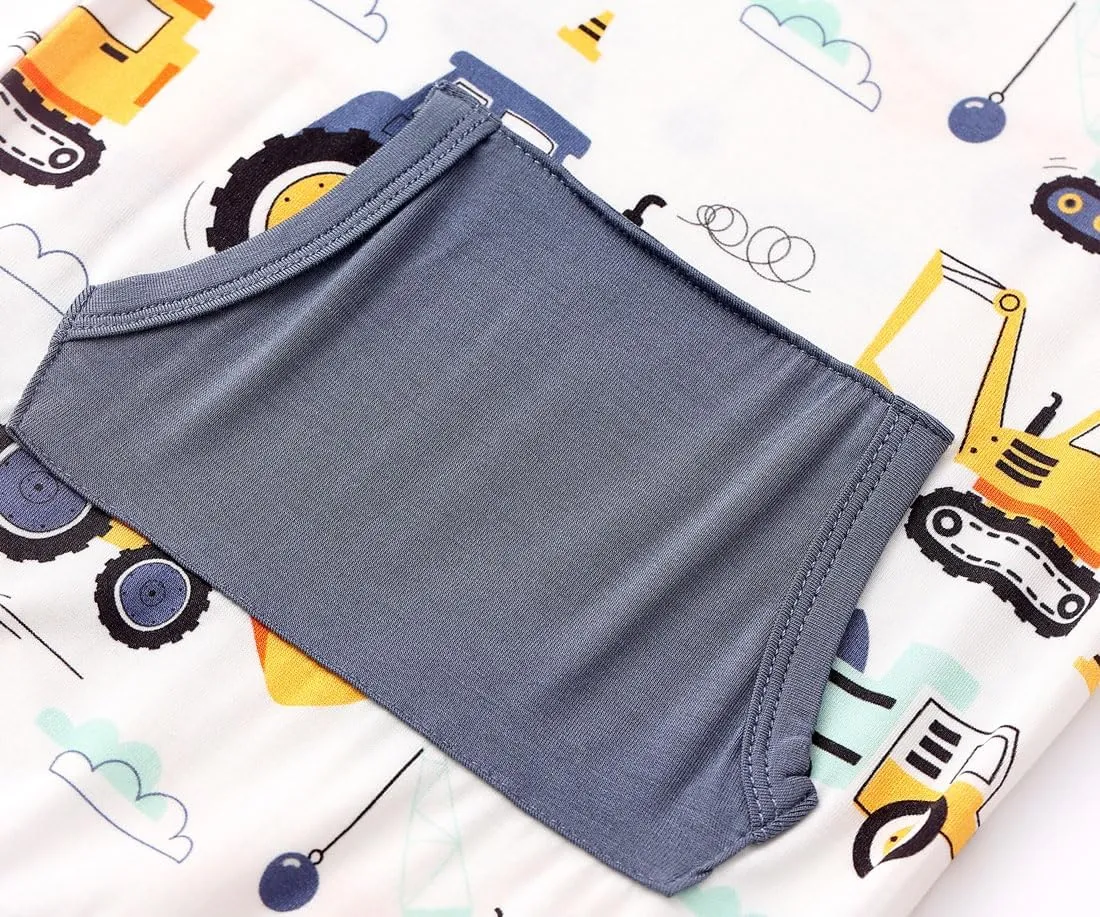 Bamboo Viscose Baby Romper - Baby Infant Boys Girls One Piece Jumpsuits Summer Playwear