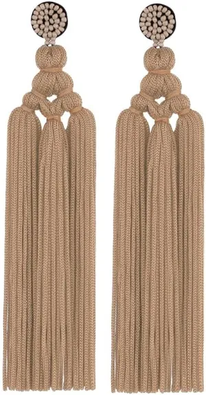 Bohemian Tassel Earrings for Women Dangling Chandelier Boho Statement Layer Earrings Long Woven Large Thread Fringe Drop Earrings
