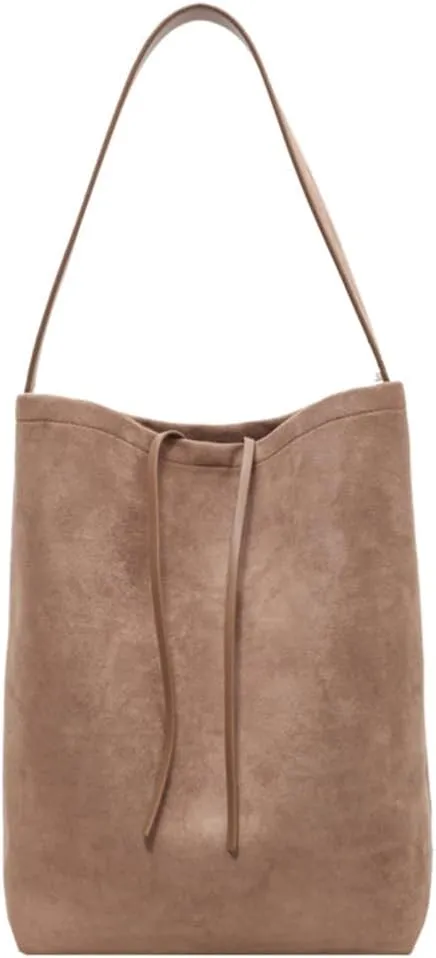 Bucket Suede Hobo Bags for Women Vegan Leather Handbag Bucket Shoulder Bag Purse Tote Handbag Fashion Designer Bag
