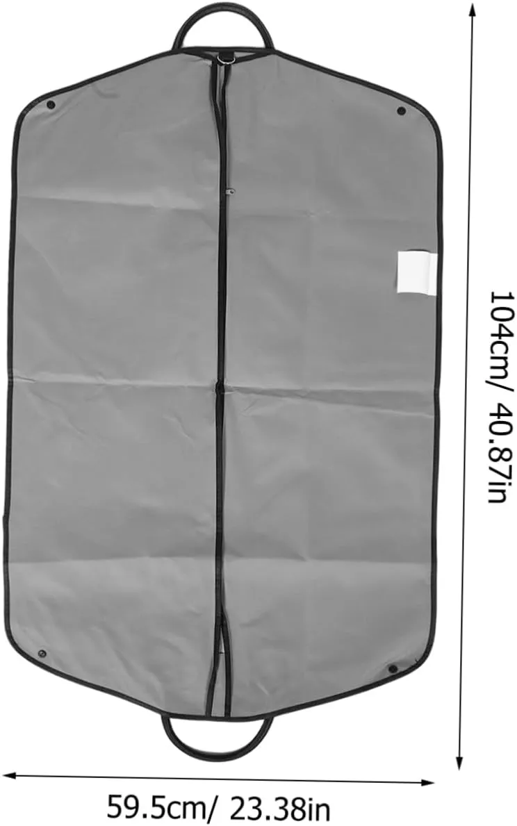 Business Suit Bag for Men Garment Carrier Handle Storage for Coats Jackets and Uniforms