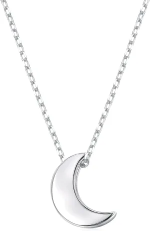 Christmas Gifts for Her 925 Sterling Silver Dainty Star Moon Paw Print Pendant Tiny Moon Star Necklace Adjustable Clavicle Chain for Women Girls, Star Moon Fans Jewelry