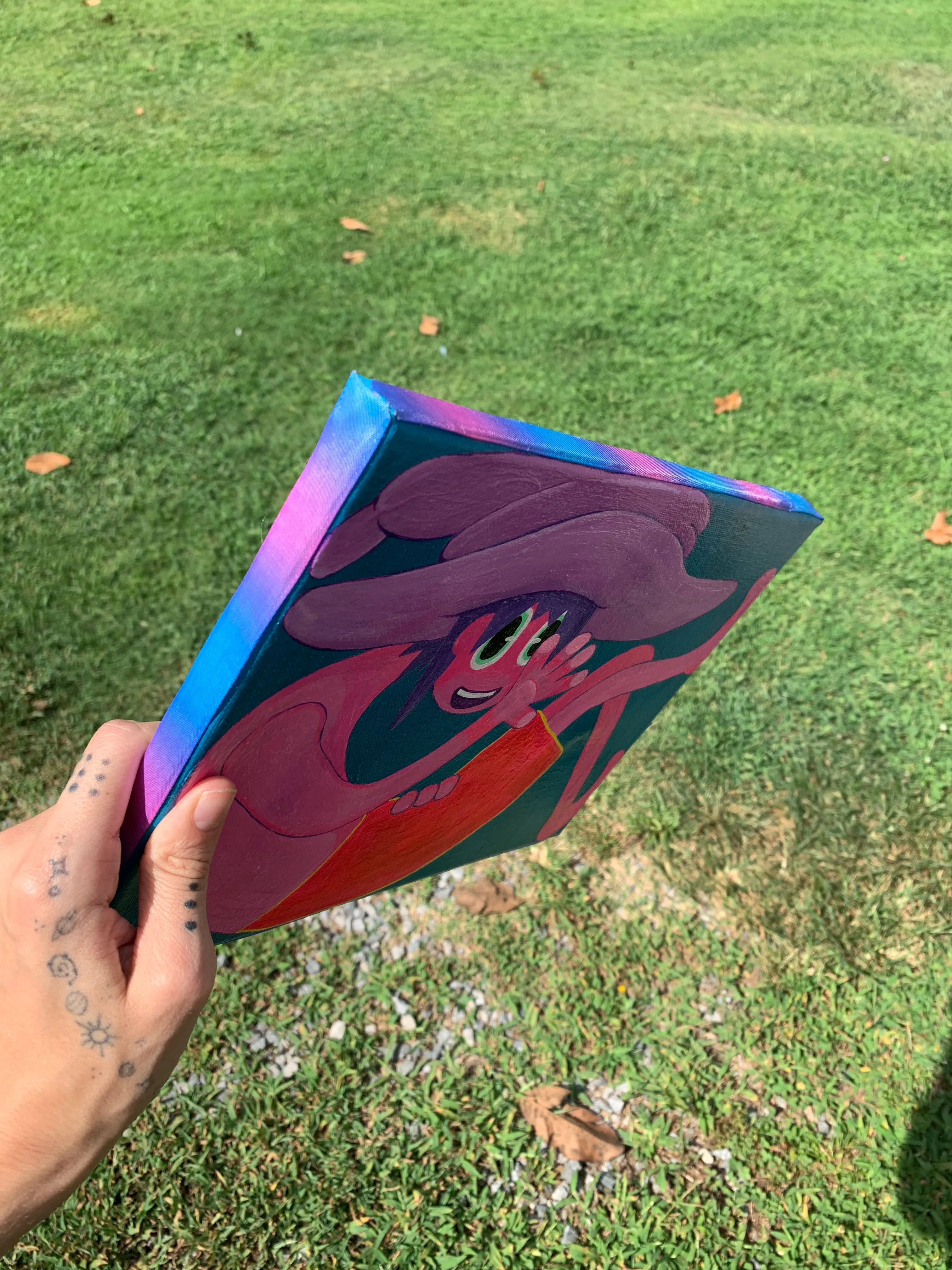 Clancy Trapped canvas