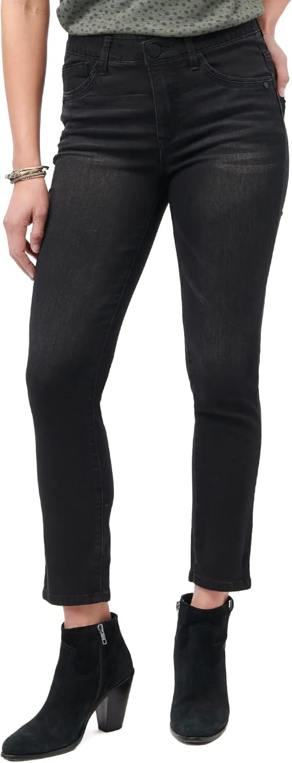 Democracy Women's Petite Ab Solution Vintage Skinny