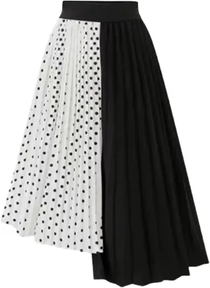 Fall Skirts for Women High Waist Classic A-Line Tulle Skirt Trendy Flowy Layered Midi Skirts Casual Chiffon Skirt
