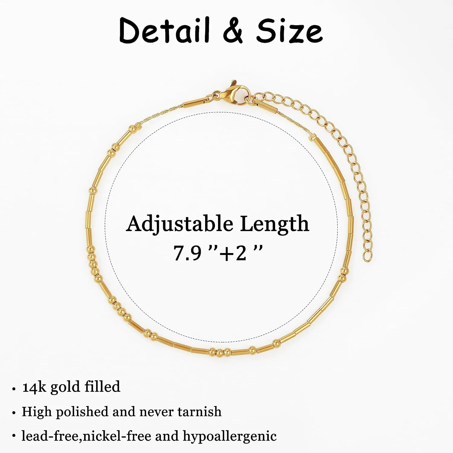   for Women    for Women Teen Girls Adjustable   Anklets Unique Summer Beach Jewelry Valentine's Day Christmas Birthday Gift for Women Girls
