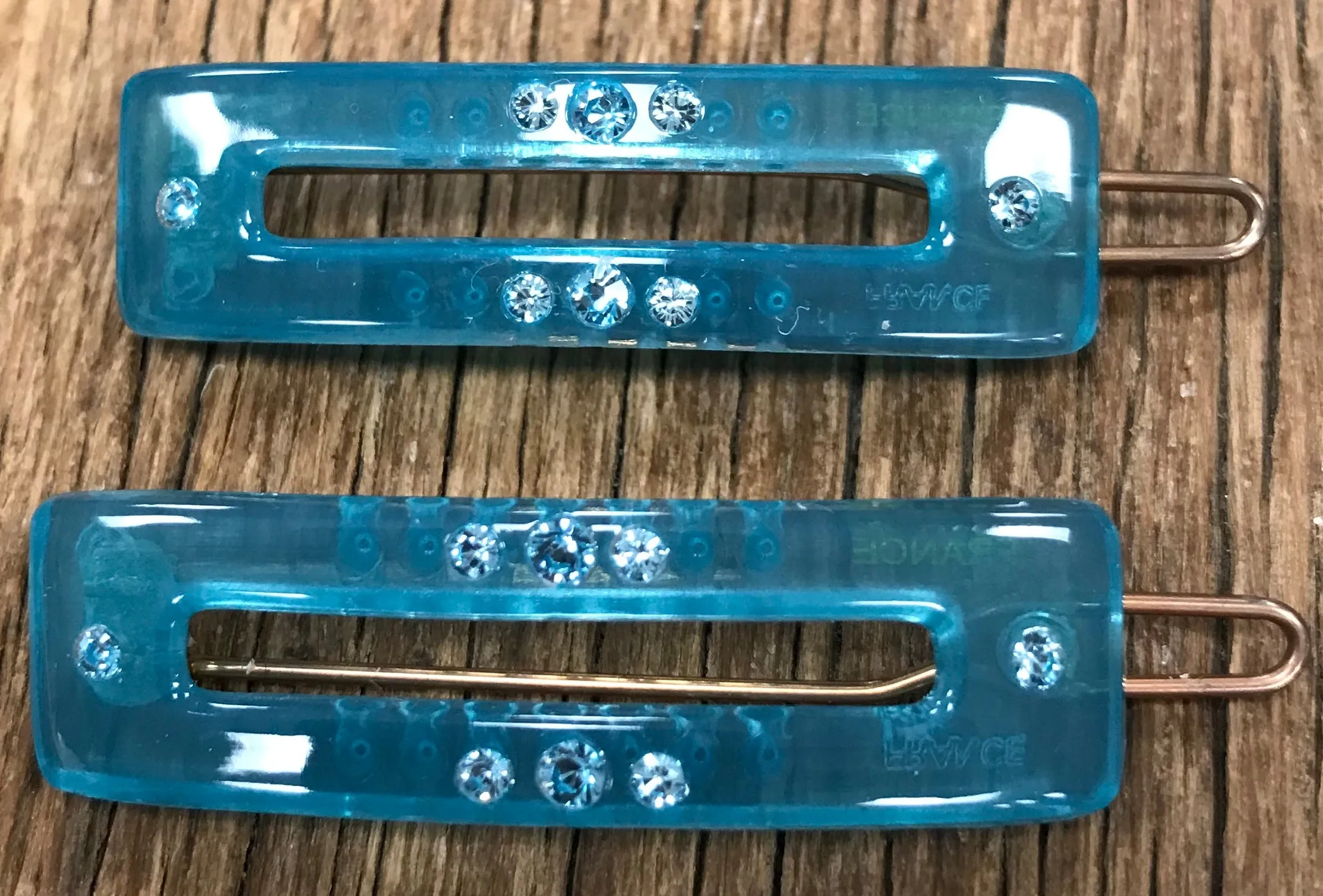 French Atelier Mini Barrettes with Swarovski Crystals