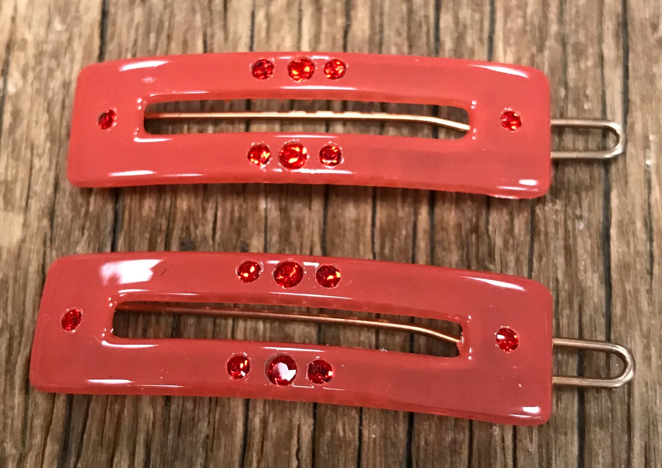 French Atelier Mini Barrettes with Swarovski Crystals