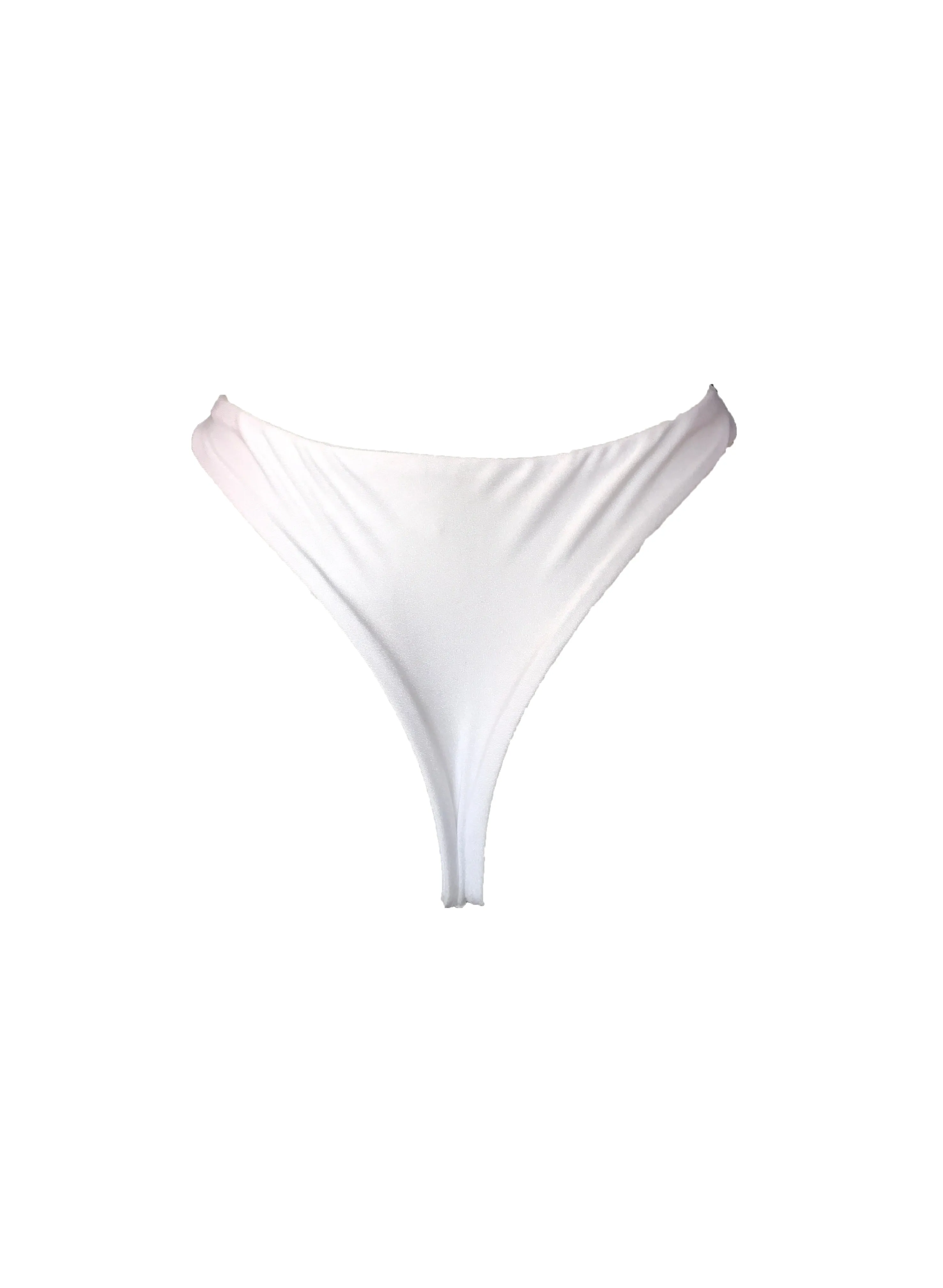 Freya Braided Strap Bottom White