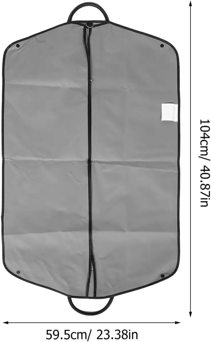 Gatuida Travel Suit Bag for Men and Women Durable Dust Garment Storage for Business Trips and Dance Competitions Versatile Clothing Protection for Coats and Jackets