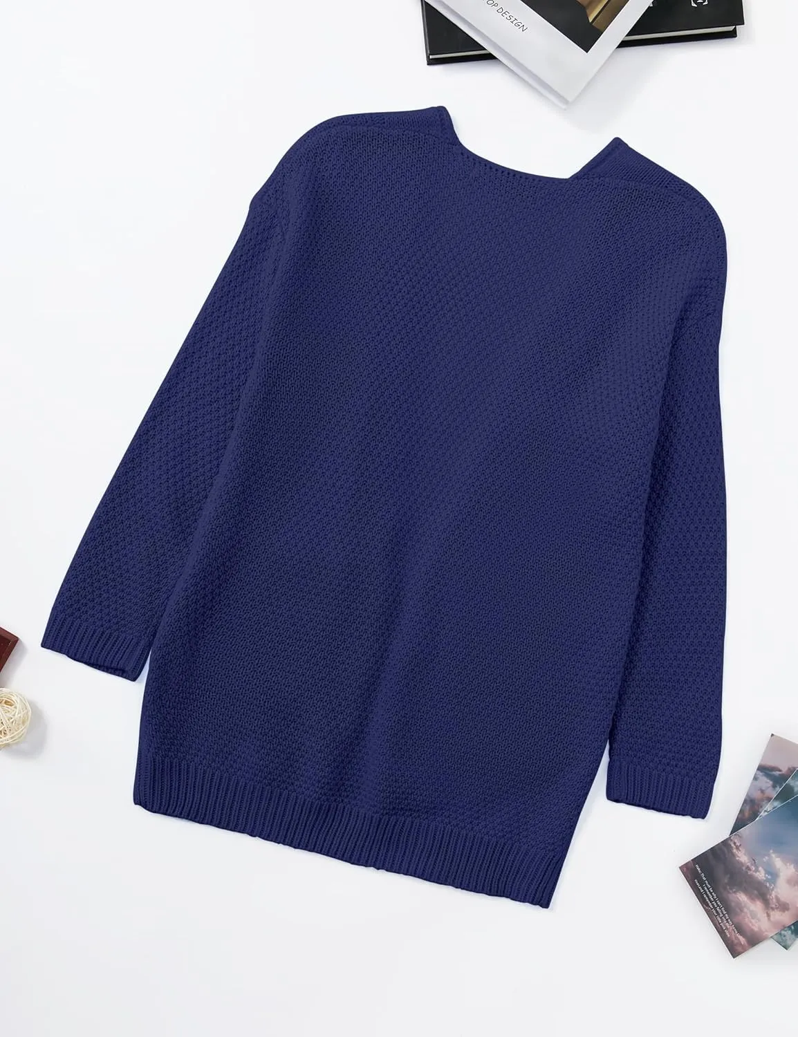 Girls Long Sleeve Cardigan Sweaters Open Front Cable Knit Chunky Cardigans Kids Oversized Cute Outerwear Coat