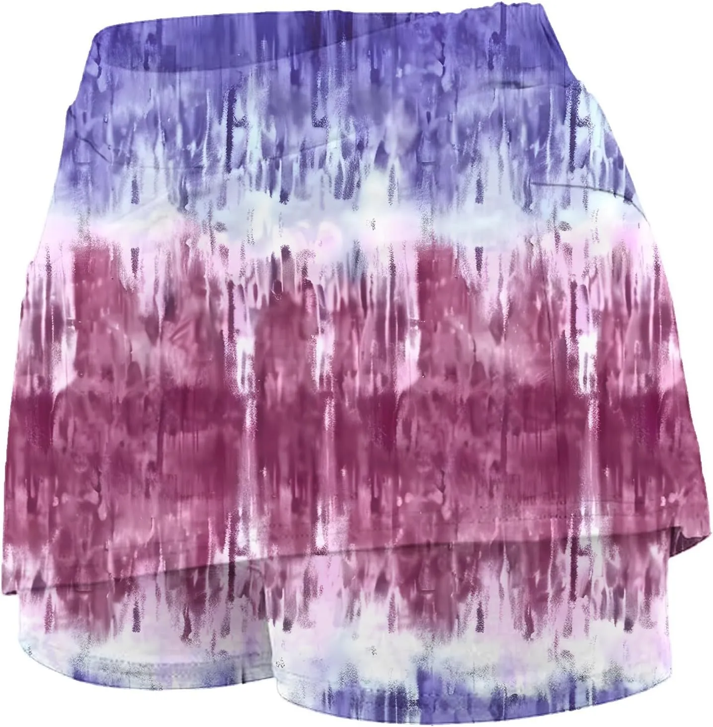hlysgo Athletic Skirt with Shorts Womens High Waisted Tennis Skirt Plus Size Skort Shorts for Running Golf Workout Sports