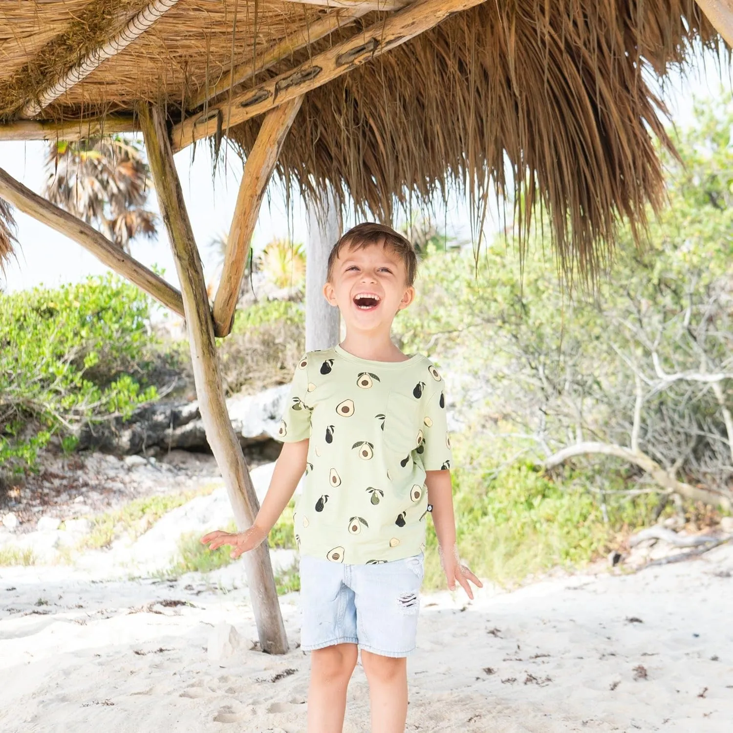 KYTE BABY Unisex Rayon Made from Bamboo Toddler Tee