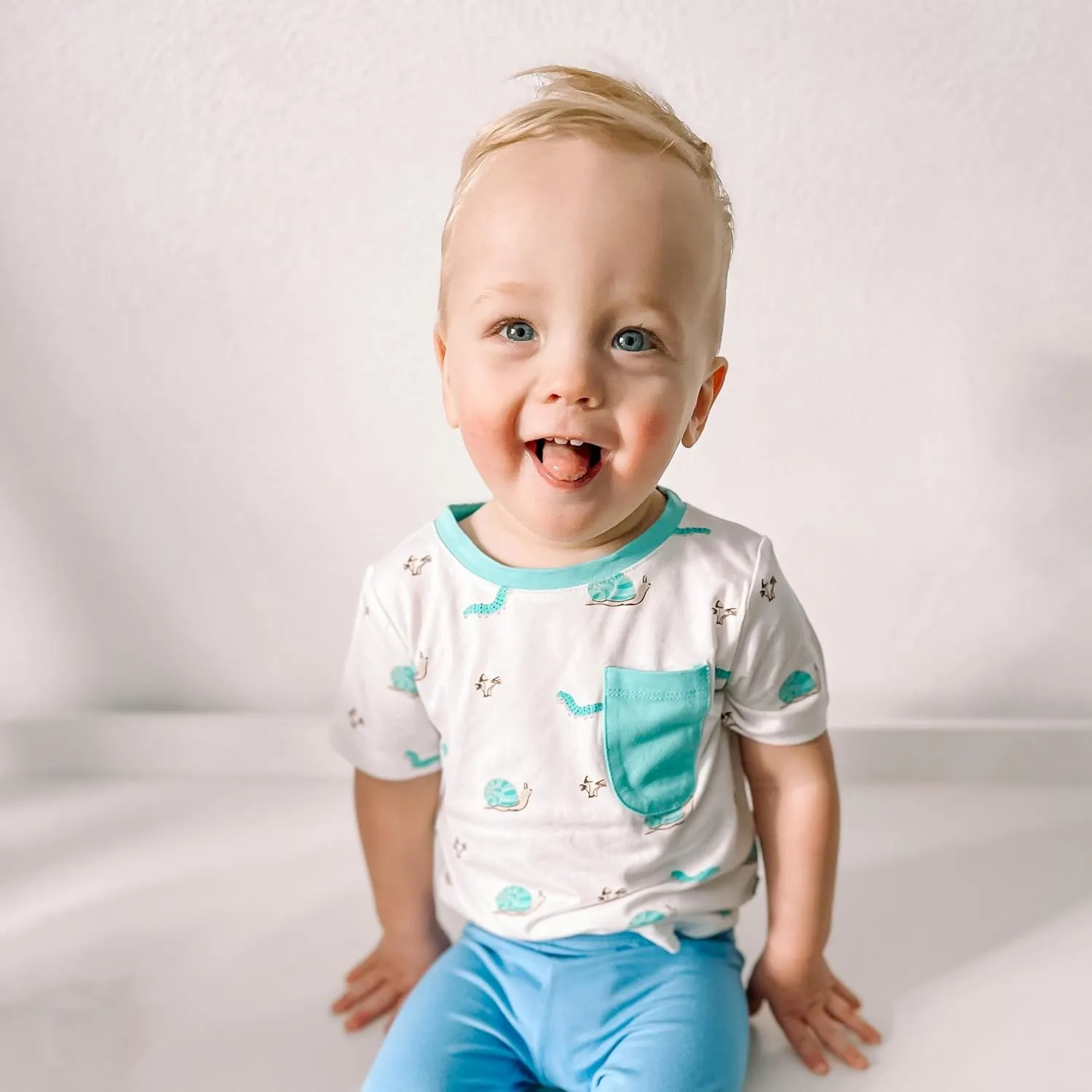 KYTE BABY Unisex Rayon Made from Bamboo Toddler Tee