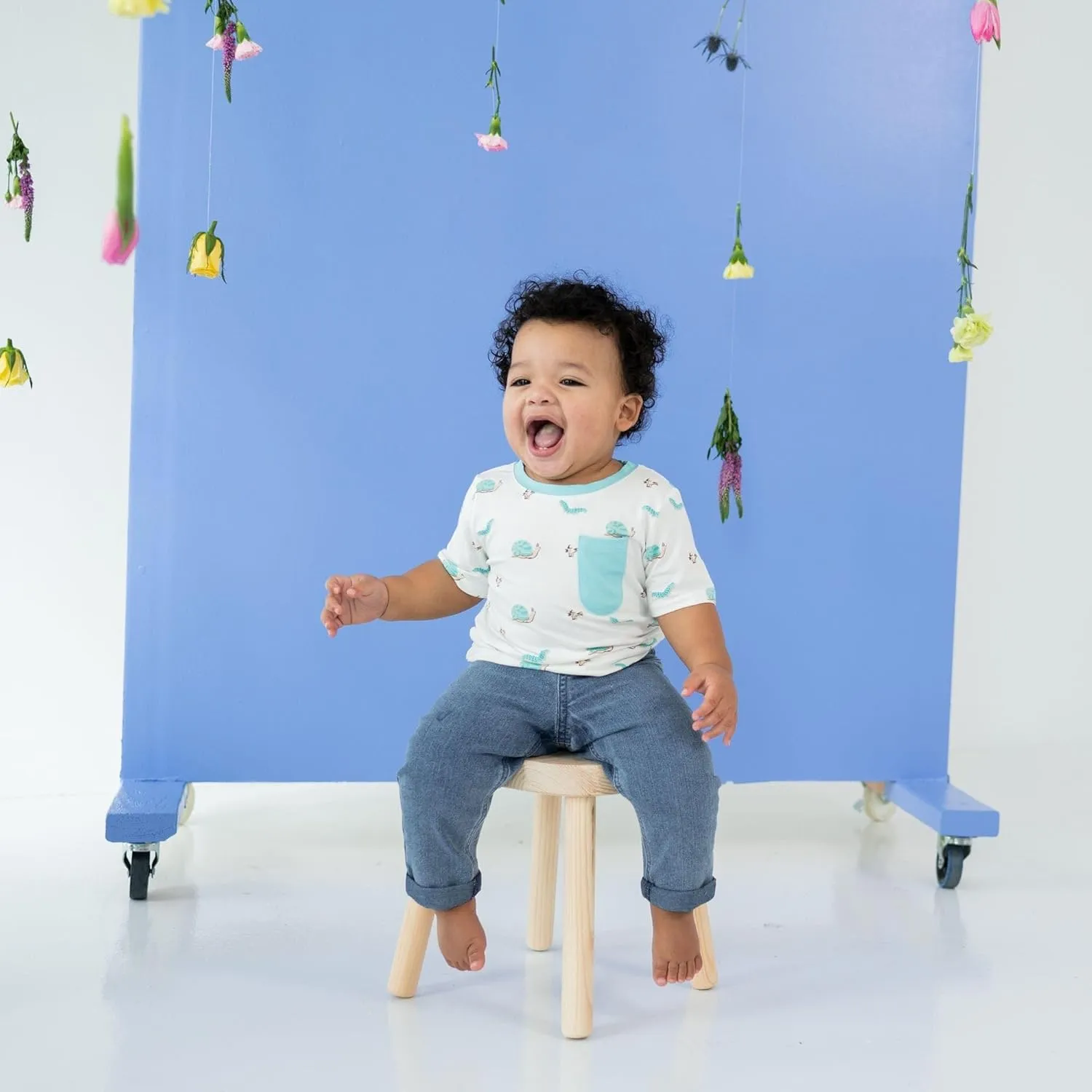 KYTE BABY Unisex Rayon Made from Bamboo Toddler Tee