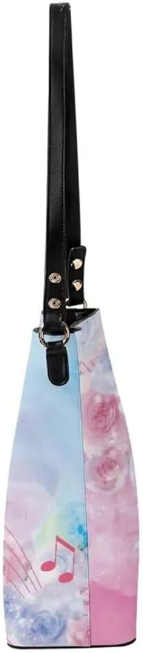 Leather Shoulder Bag for Women Large Tote Bags Casual Tote Hobo Handbag Travel Shopping Shoulder Crossbody Bag