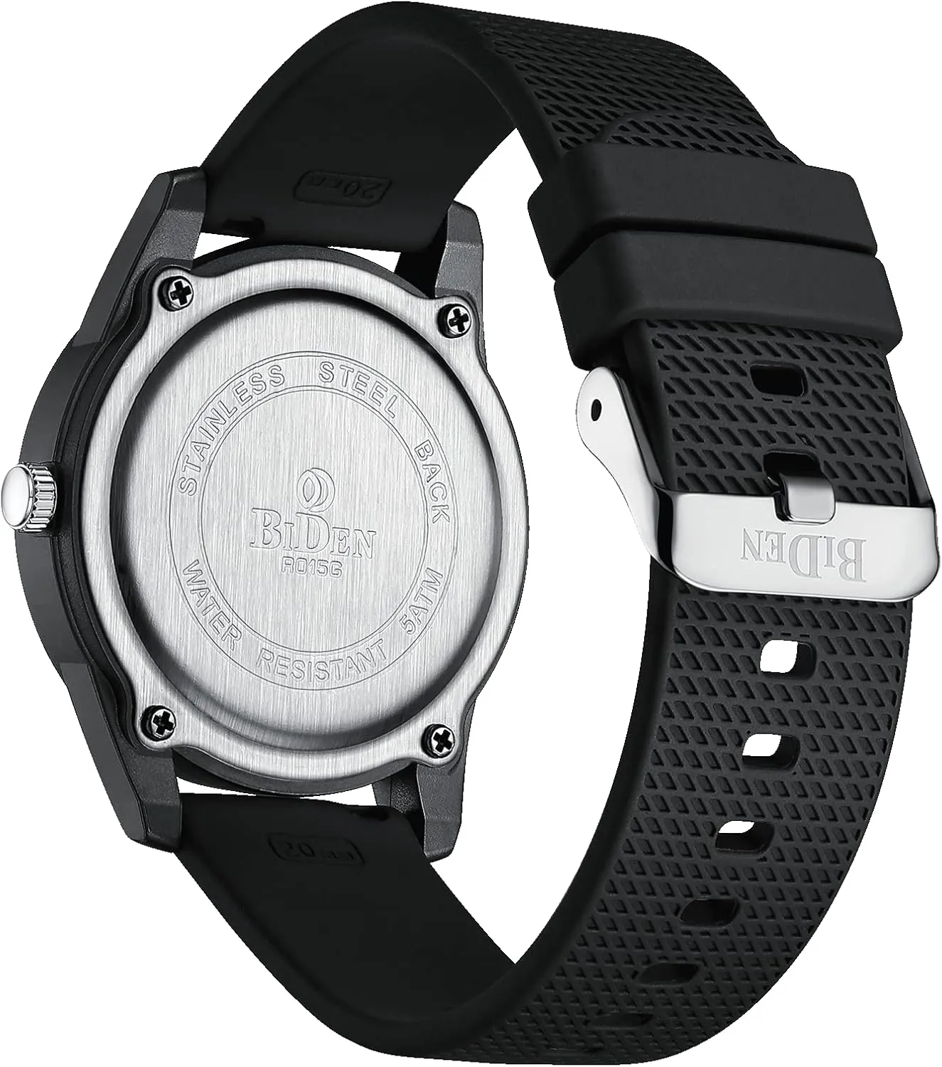 LN LENQIN Mens Watches Analog Quartz Sports Unisex 30M Waterproof Nurse Watch for Men Women Medical Professionals Military Time with Second Hand Glowing Easy to Read Dial