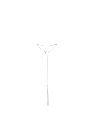 Magnifique Tickler Pendant Chain  Silver