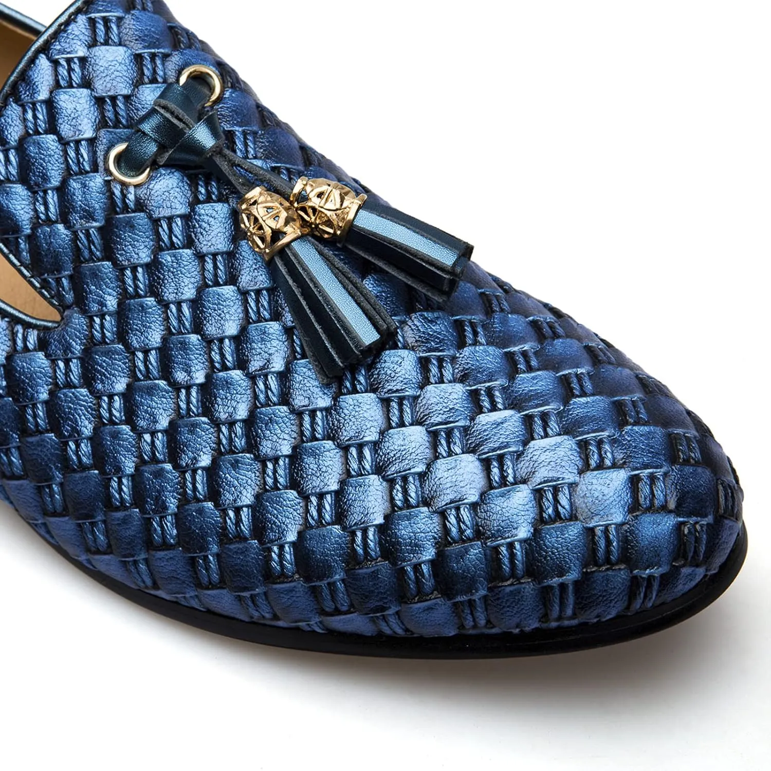 Meijiana Mens Loafers Wedding Dress Shoes Slip-On Loafers for Men Tuxedo Suit Shoes