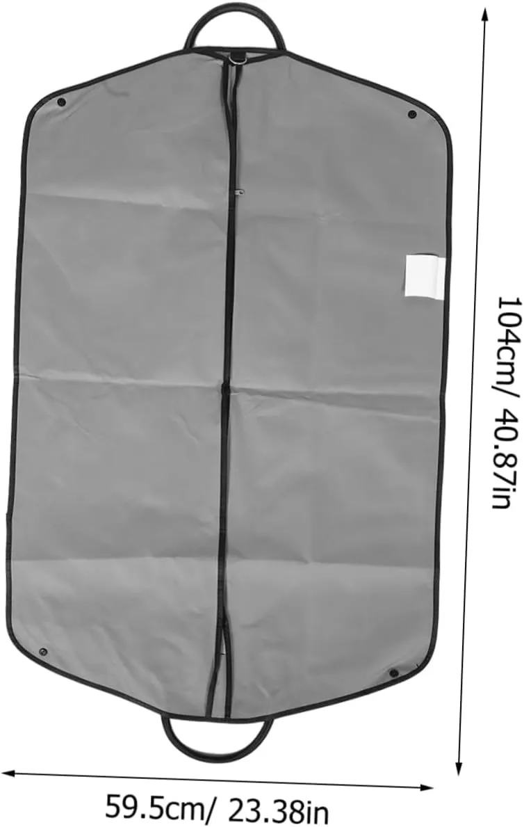 Men Suit Storage Bag Dust Carry Garment Bag for Travel Weddings Dance Costumes Versatile Clothing Organizer for Business and Leisure Trips