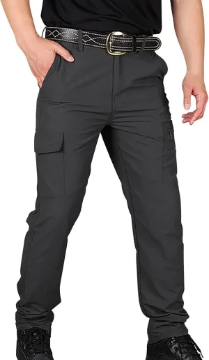 Mens Cargo Sweatpants Relaxed Tooling Multi-pocket Men's Color Men's pants Hiking Sweatpants Casual Athletic Jogger