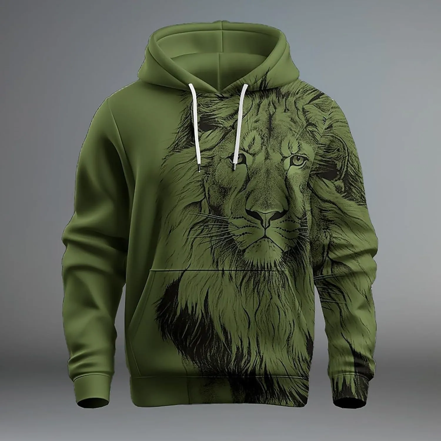 Men's Loose Fit Casual Fashion Button Up Hoodie Casual Soft Top Coat Long Sleeve Sun Hoodie Sun Sun Hoodie Cute