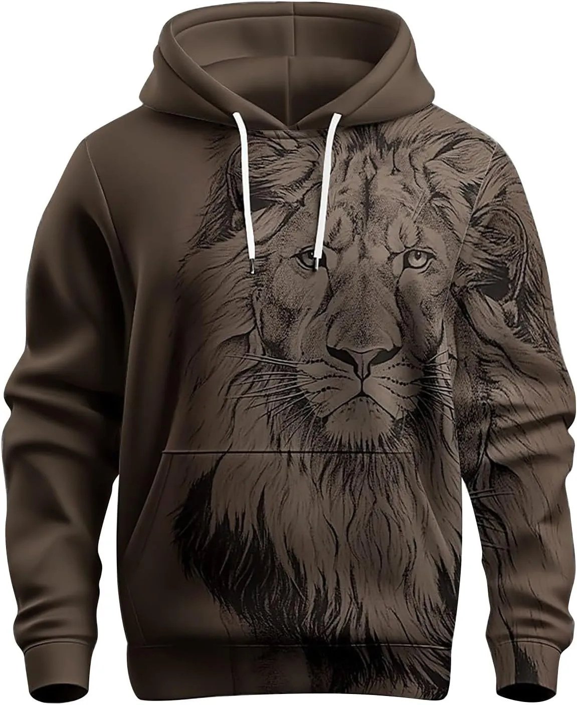 Men's Loose Fit Casual Fashion Button Up Hoodie Casual Soft Top Coat Long Sleeve Sun Hoodie Sun Sun Hoodie Cute