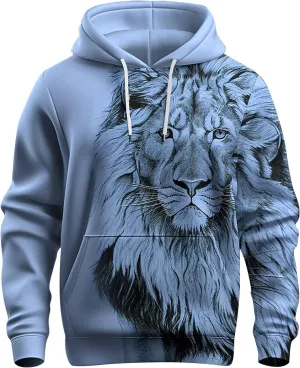Men's Loose Fit Casual Fashion Button Up Hoodie Casual Soft Top Coat Long Sleeve Sun Hoodie Sun Sun Hoodie Cute
