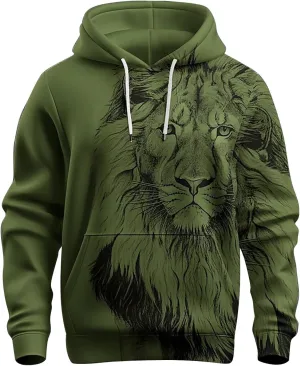 Men's Loose Fit Casual Fashion Button Up Hoodie Casual Soft Top Coat Long Sleeve Sun Hoodie Sun Sun Hoodie Cute