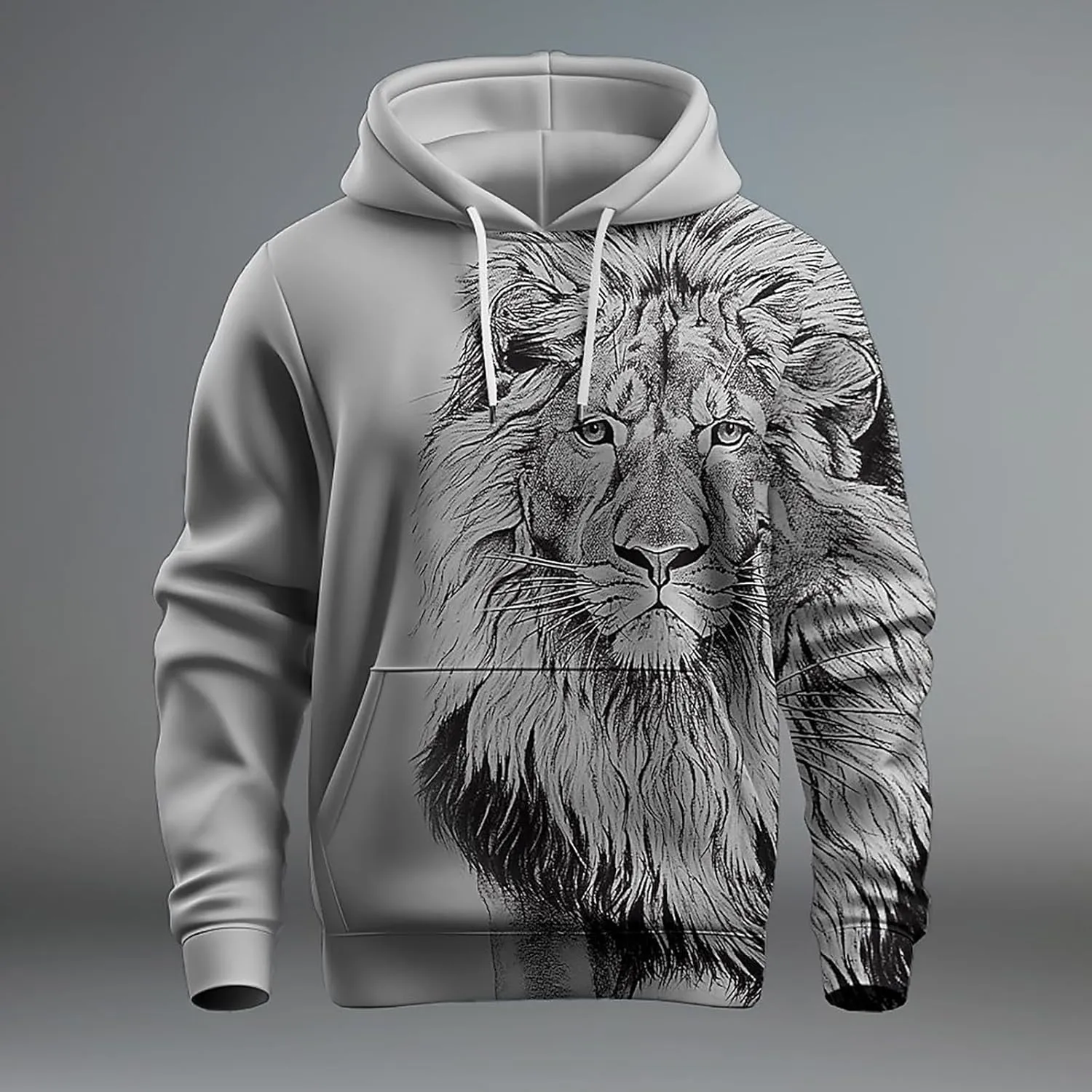 Men's Loose Fit Casual Fashion Button Up Hoodie Casual Soft Top Coat Long Sleeve Sun Hoodie Sun Sun Hoodie Cute