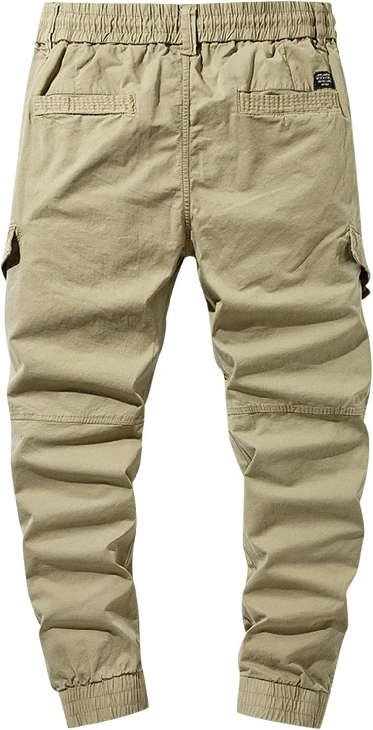Men's Pencil Trousers Joggers Athletic Pants Slim-fit Straight Sweatpants Outdoor Activities Outfits Relaxed Weekend