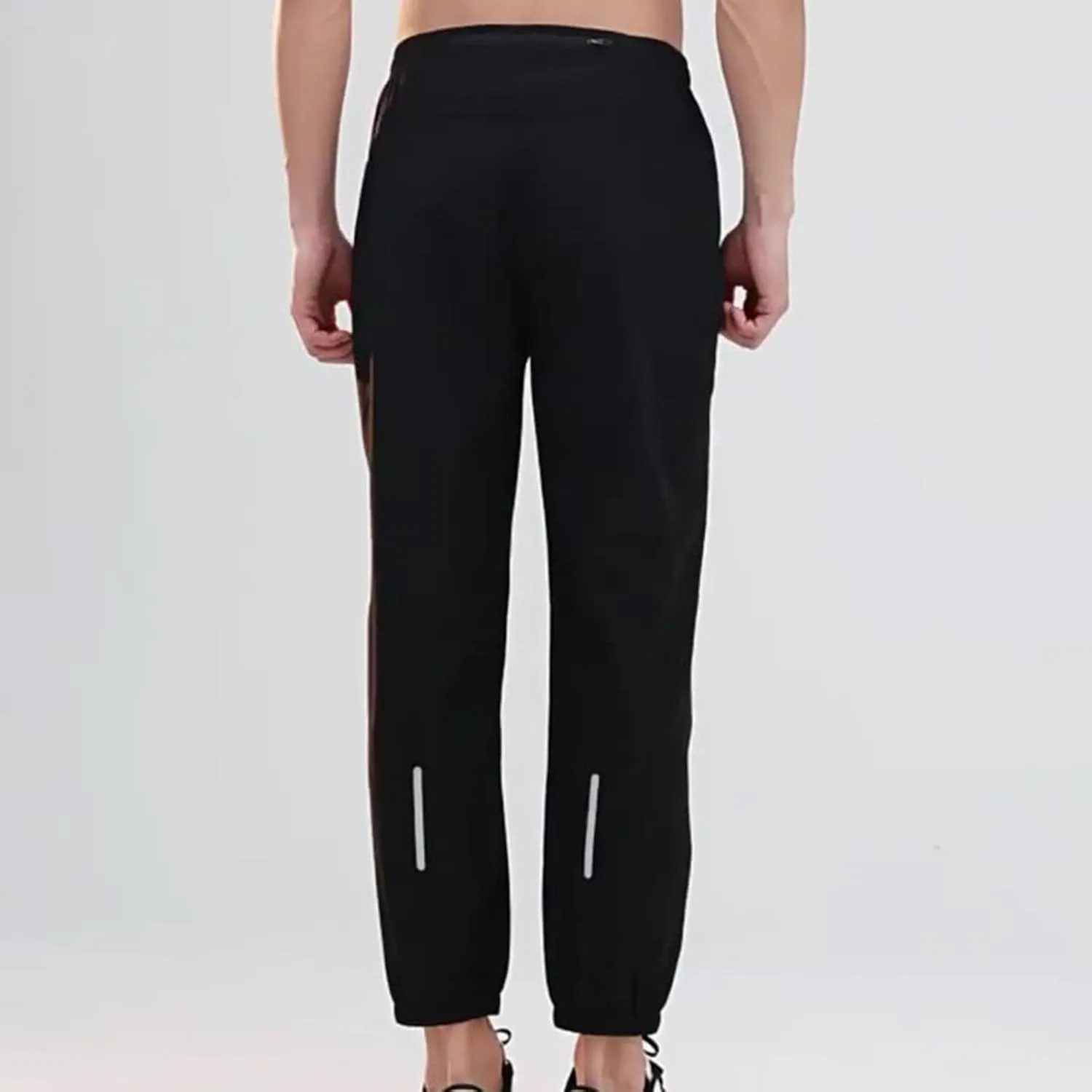 Men's Relaxed Lounge Pants Outdoor Work Pant Straight Leg Ninth Pant Oversized Elastic Waist Pants Gym Jogger Pants