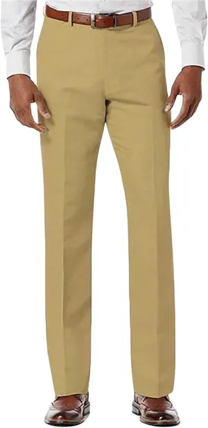Mens Slim Fit Dress Pants Business Casual Golf Chino Pants Stretch Pleated Slacks Relaxed Work Suit Pants Trousers