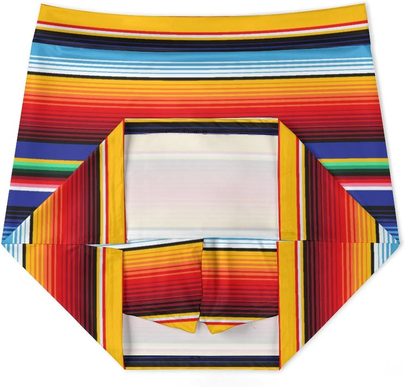 Mexican Stripe Shorts Skirt Women Tenis Skirt Light Proof Trouser Skirts High Waist Single Pocket A Line Sport Skorts