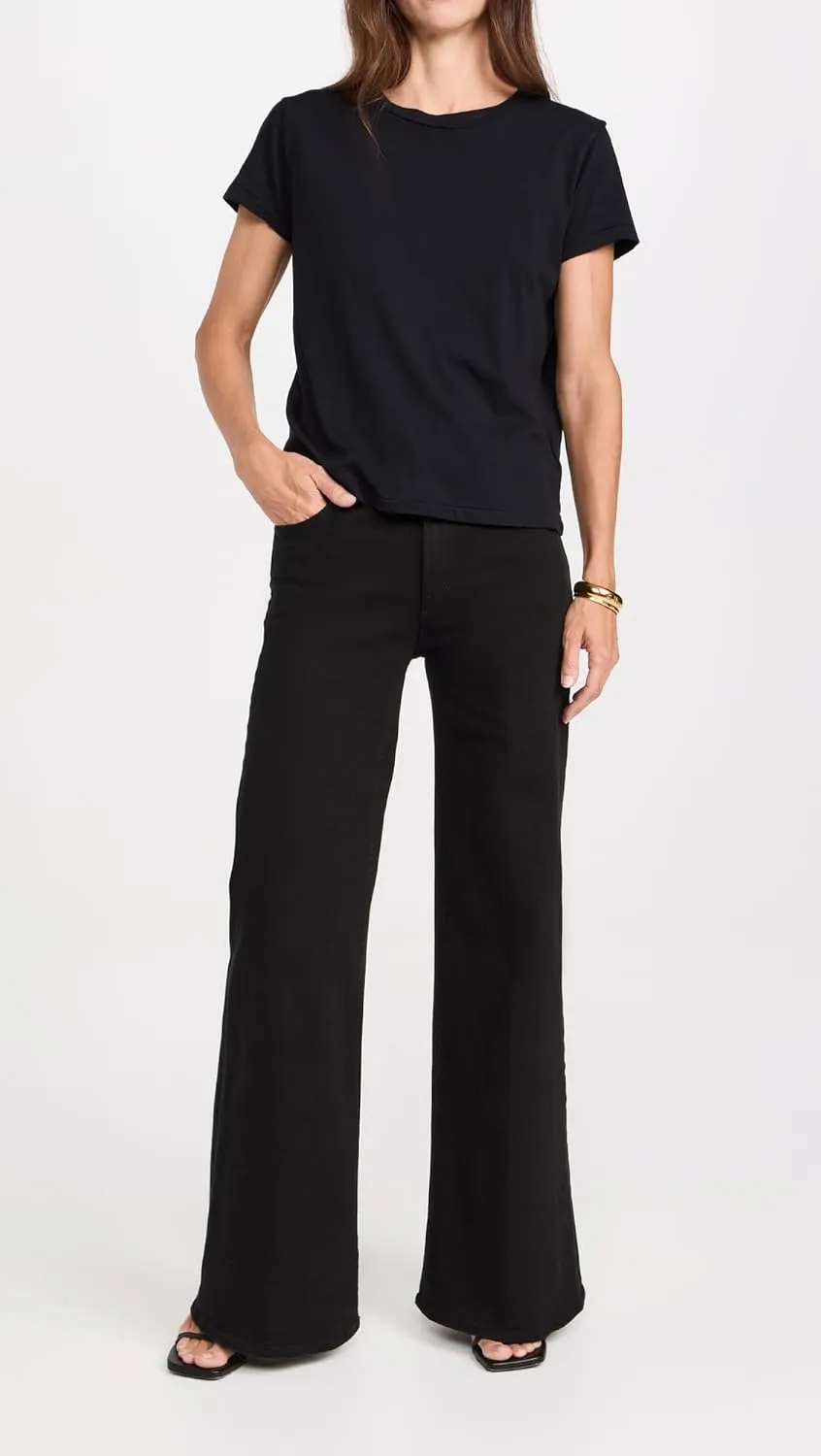 MOTHER Women's Petite Lil Twister Sneak Jeans