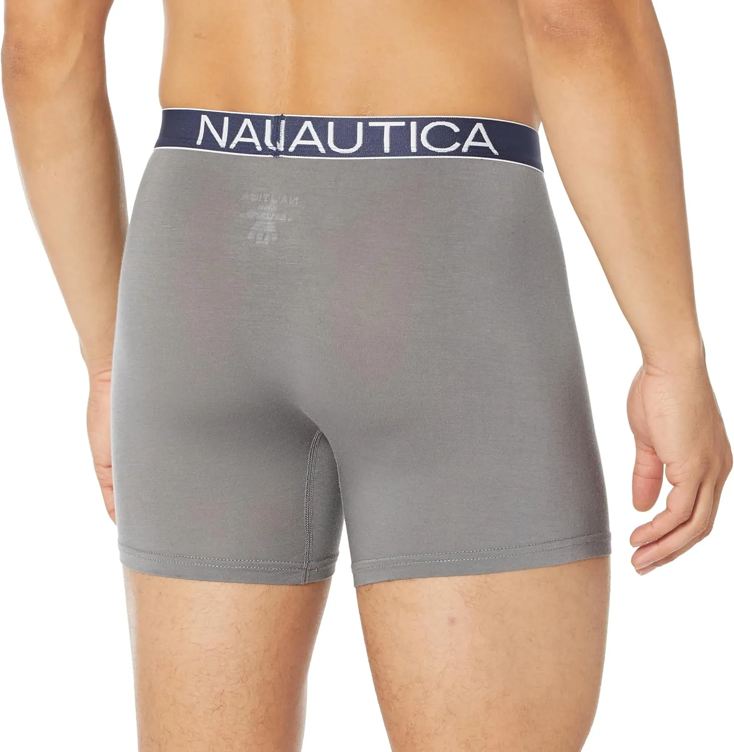 Nautica Men's Bamboo Spandex 3-Pack Boxer Briefs