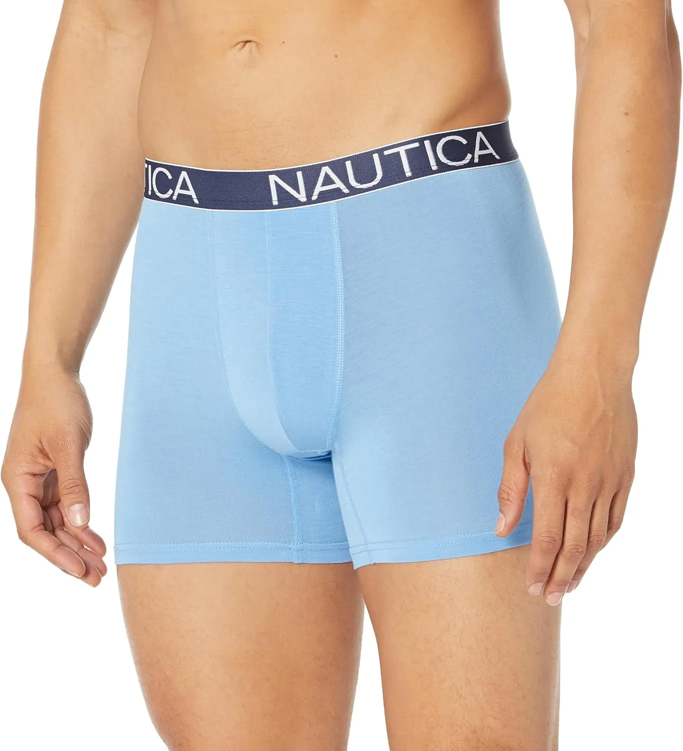 Nautica Men's Bamboo Spandex 3-Pack Boxer Briefs
