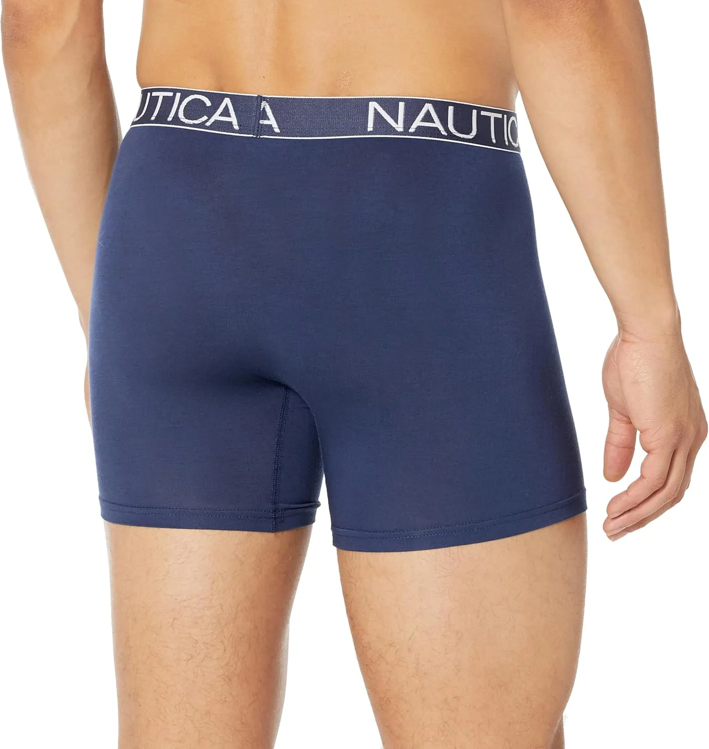Nautica Men's Bamboo Spandex 3-Pack Boxer Briefs