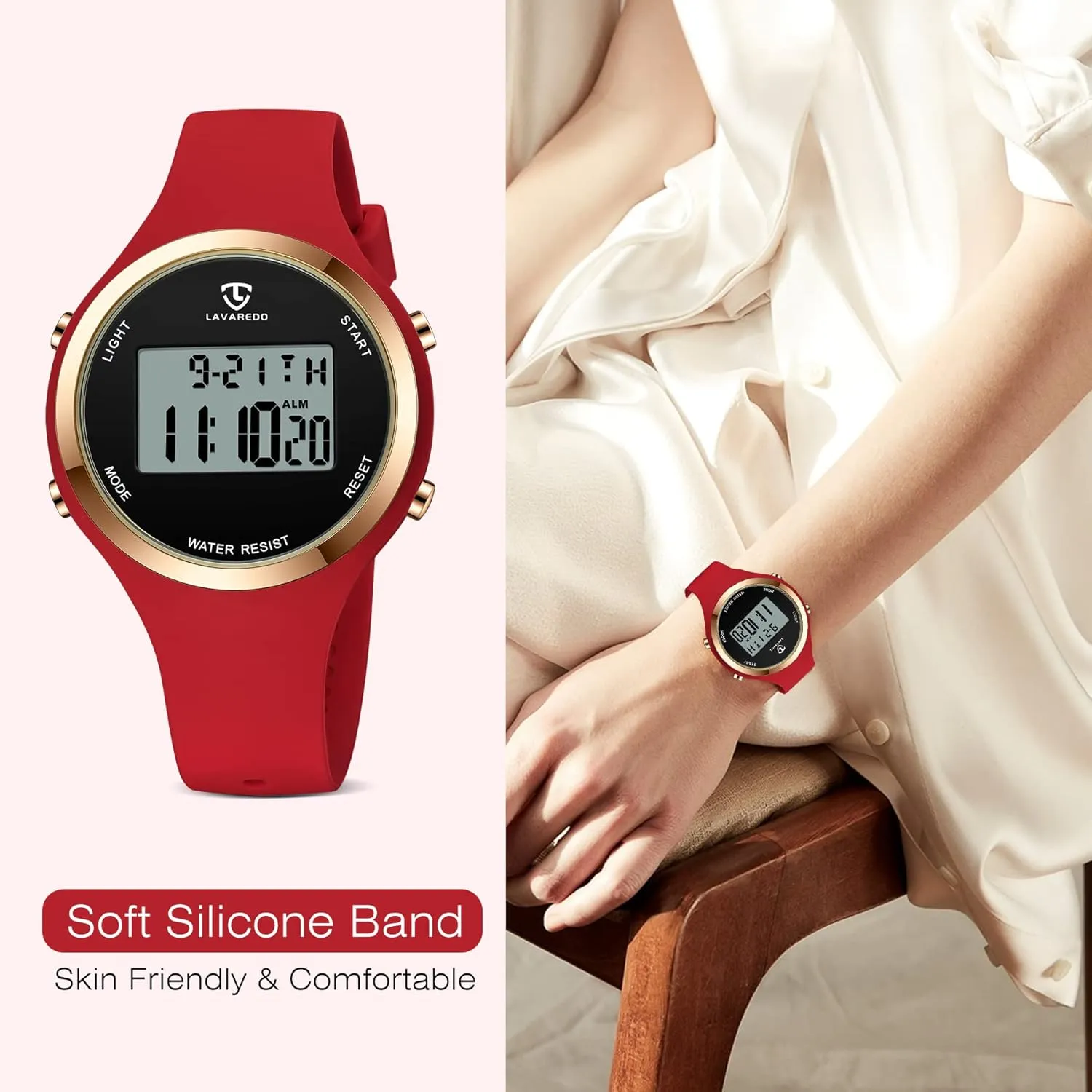 NN BEN NEVIS Watches for Women, Digital Watch Womens Outdoor Sport with Alarm/Stopwatch/Chronograph/Back Light, Gifts for Teen Girls/Women