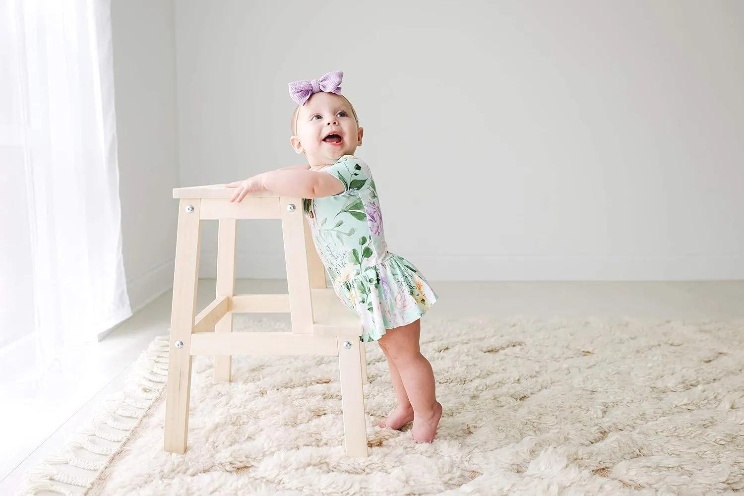 Posh Peanut Baby & Little Girls Dresses for Summer - Twirl Bodysuit Dresses for Girls Made of Soft Viscose from Bamboo