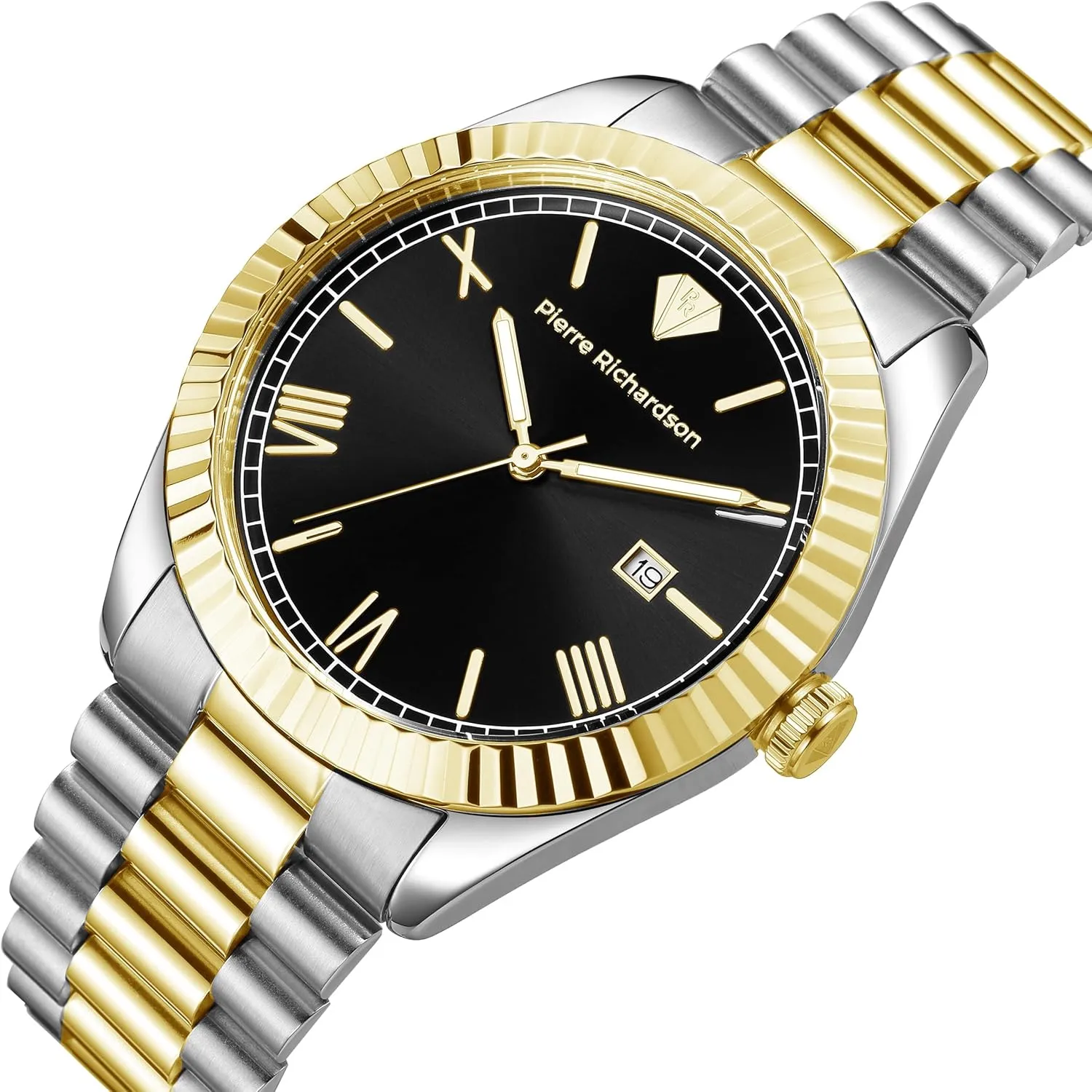 PR9821 Mens Silver Watch  41mm Stainless Steel, Japanese Quartz, 5ATM Water Resistant, Sapphire Crystal Glass