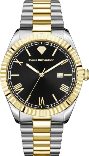 PR9821 Mens Silver Watch  41mm Stainless Steel, Japanese Quartz, 5ATM Water Resistant, Sapphire Crystal Glass