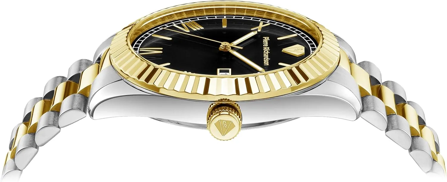 PR9821 Mens Silver Watch  41mm Stainless Steel, Japanese Quartz, 5ATM Water Resistant, Sapphire Crystal Glass