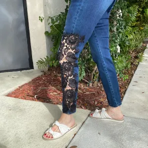 Pull on with Lace Detail