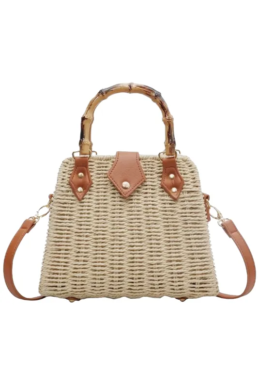 Rattan Beach Tote